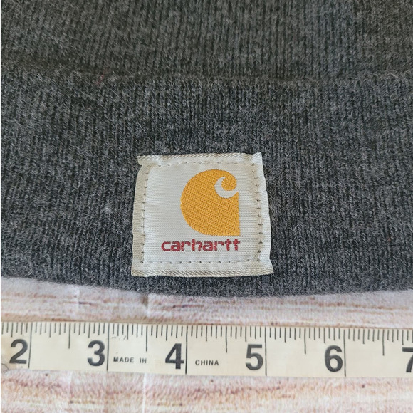 Vtg Carhartt TWD Gray Beanie hat cap TV Movie Set - Picture 9 of 9